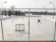 kid skating outdoor rink